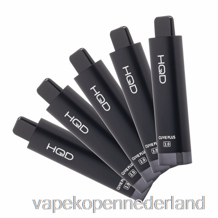 Elektronische Sigarettenvape [5-pack] Hqd Cuvie Plus 2.0 9000 Wegwerp